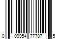 Barcode Image for UPC code 009954777075