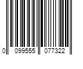 Barcode Image for UPC code 0099555077322