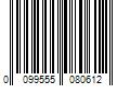 Barcode Image for UPC code 0099555080612