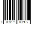 Barcode Image for UPC code 0099575002472