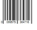 Barcode Image for UPC code 0099575364716