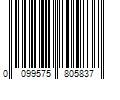 Barcode Image for UPC code 0099575805837