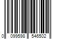 Barcode Image for UPC code 0099598546502