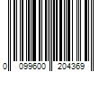 Barcode Image for UPC code 0099600204369