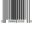 Barcode Image for UPC code 009966000086