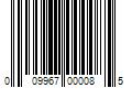 Barcode Image for UPC code 009967000085