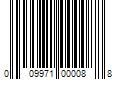 Barcode Image for UPC code 009971000088