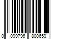 Barcode Image for UPC code 0099796800659