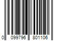 Barcode Image for UPC code 0099796801106