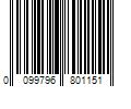 Barcode Image for UPC code 0099796801151