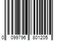 Barcode Image for UPC code 0099796801205