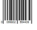 Barcode Image for UPC code 0099802554439