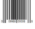 Barcode Image for UPC code 009988000088