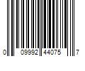 Barcode Image for UPC code 009992440757