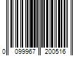 Barcode Image for UPC code 0099967200516