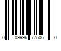 Barcode Image for UPC code 009996775060