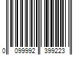 Barcode Image for UPC code 0099992399223