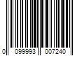 Barcode Image for UPC code 0099993007240