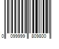 Barcode Image for UPC code 0099999809800