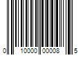 Barcode Image for UPC code 010000000085