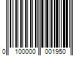 Barcode Image for UPC code 0100000001950