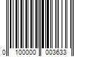 Barcode Image for UPC code 0100000003633