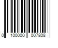 Barcode Image for UPC code 0100000007808