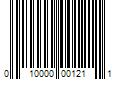 Barcode Image for UPC code 010000001211