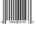 Barcode Image for UPC code 010000001433