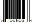 Barcode Image for UPC code 010000003086