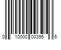 Barcode Image for UPC code 010000003956