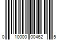 Barcode Image for UPC code 010000004625