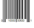 Barcode Image for UPC code 010000005301