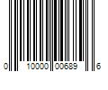 Barcode Image for UPC code 010000006896