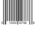 Barcode Image for UPC code 010000007886