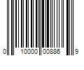 Barcode Image for UPC code 010000008869