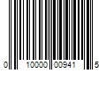 Barcode Image for UPC code 010000009415