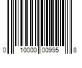 Barcode Image for UPC code 010000009958