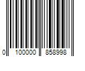 Barcode Image for UPC code 0100000858998