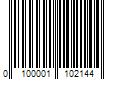 Barcode Image for UPC code 0100001102144