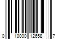 Barcode Image for UPC code 010000126587