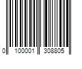 Barcode Image for UPC code 0100001308805