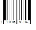 Barcode Image for UPC code 0100001357582