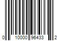 Barcode Image for UPC code 010000964332