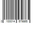 Barcode Image for UPC code 0100014579865