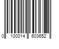 Barcode Image for UPC code 0100014603652