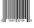 Barcode Image for UPC code 010001921099