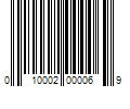 Barcode Image for UPC code 010002000069