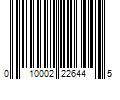 Barcode Image for UPC code 010002226445