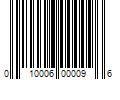 Barcode Image for UPC code 010006000096